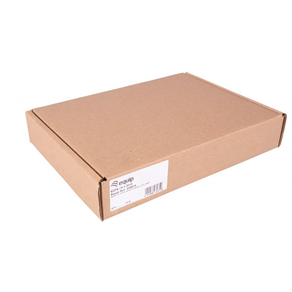 Equip Rackszekrény kiegészítő  EZFS-10-1-20-G Fix polc 10" 1U  Mélység: 200mm Szürke 