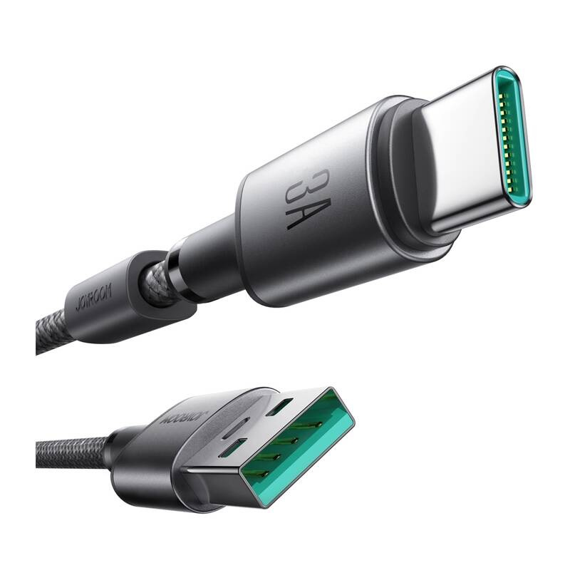 Kábel USB - USB-C Joyroom S-A50 Unlimited 3A 1.2m szary