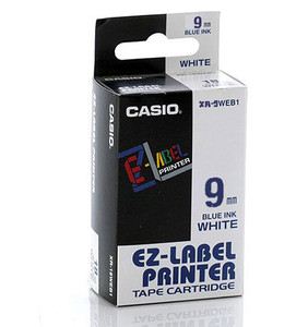 Casio Feliratozógép szalag, 24 mm x 8 m, fehér-fekete (GCXR-24WE1)