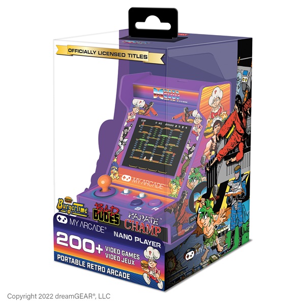 MY ARCADE Data East Nano Player Hordozható