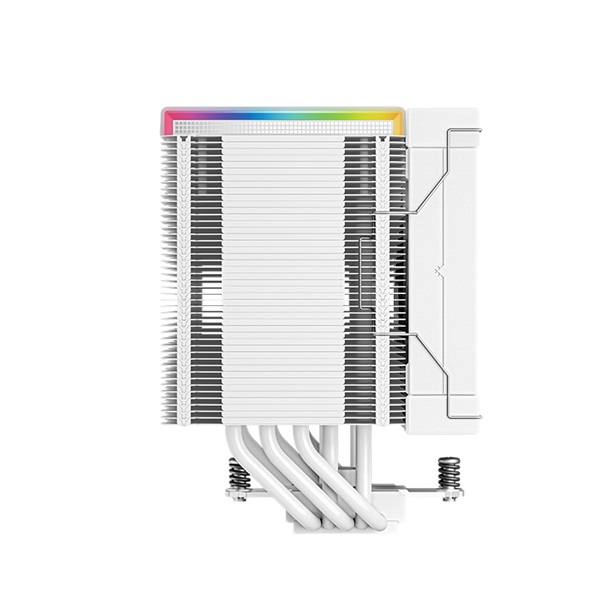 DeepCool AK500 Digital WH 28dB 4pin csatlakozó 5 db heatpipe  12cm  PWM fehér CPU Cooler 