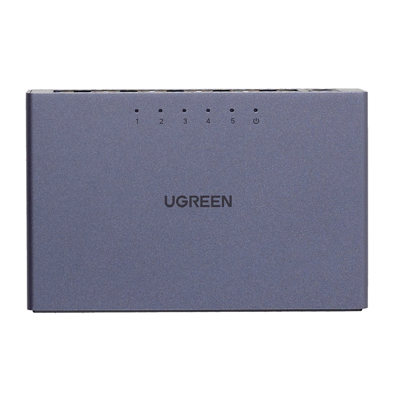 UGREEN CM633 5 portos GigaBit Ethernet switch Fekete 
