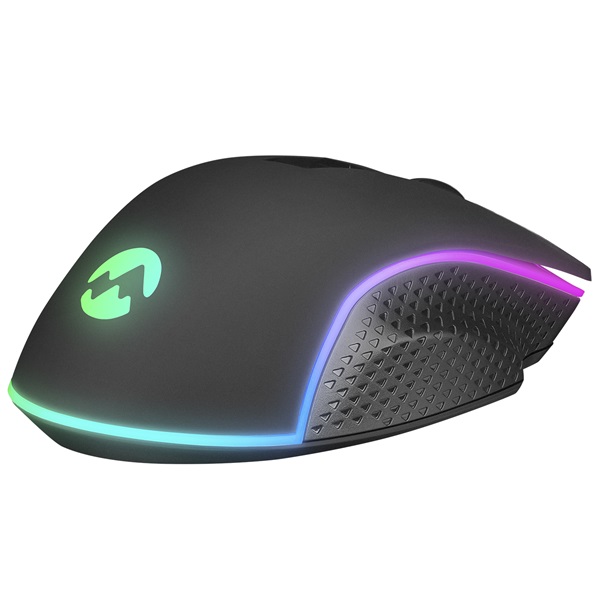 Everest  RAGE-X2  6400 DPI 7gomb optikai RGB LED Gamer Egér Fekete 