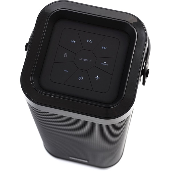 Artsound PWR05 háromutas hordozható Bluetooth fekete hangszóró