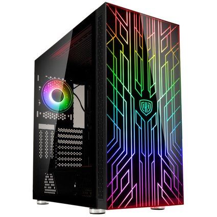 Kolink Unity Nexus ARGB táp nélküli ablakos ház fekete Kolink Unity Nexus ARGB táp nélküli ablakos ház fekete