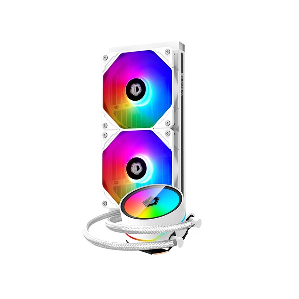 ID-Cooling  ZOOMFLOW 240 XT SNOW   2x12cm A-RGB LED CPU Water Cooler