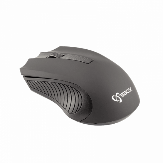 SBOX WM-373B Vezeték nélküli egér Fekete