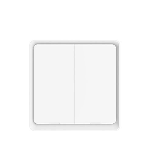 SMARTZILLA Tuya Zigbee 2 csatornás falra ragasztható kapcsoló (2042111)