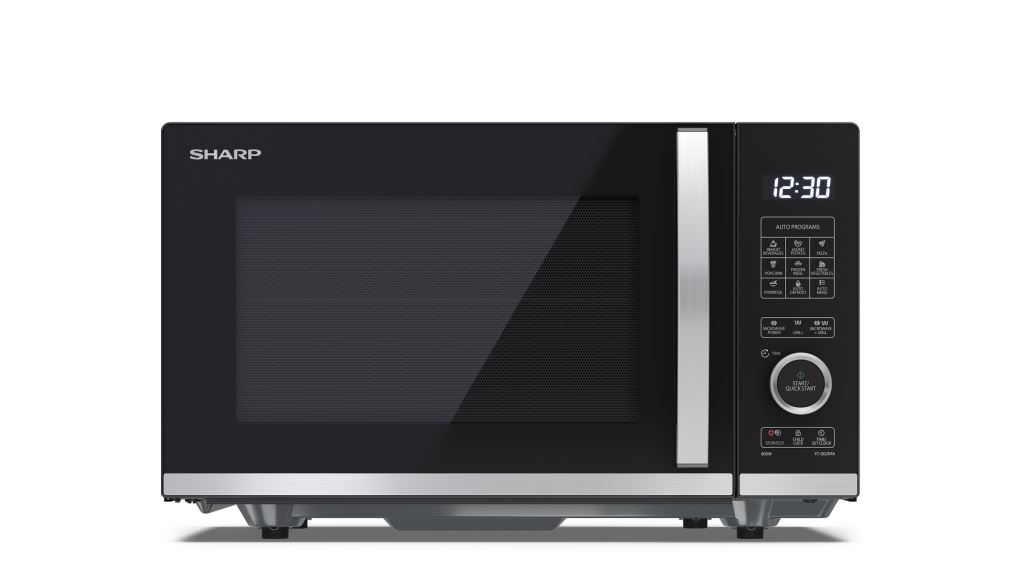 Sharp YC-QG204AEB forgótányér nélküli mikrohullámú sütő
