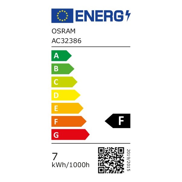 Osram Star üveg búra 6,5W 700lm 2700K E27 arany tetőtükrös LED körte izzó