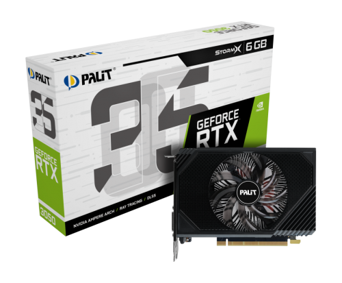 Palit GeForce RTX 3050 StormX 6GB GDDR6 videokártya