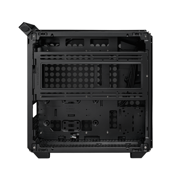 COOLER MASTER Mid ATX QUBE 500 FLATPACK BLACK EDITION Tápegység nélkül Ház  fekete