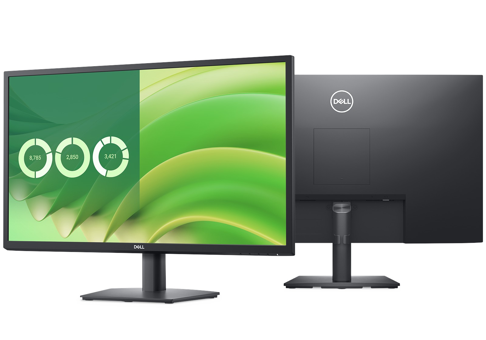 Dell 27" E2725H  Monitor - 1920x1080, VA, FHD, 5ms, 75Hz, Fekete