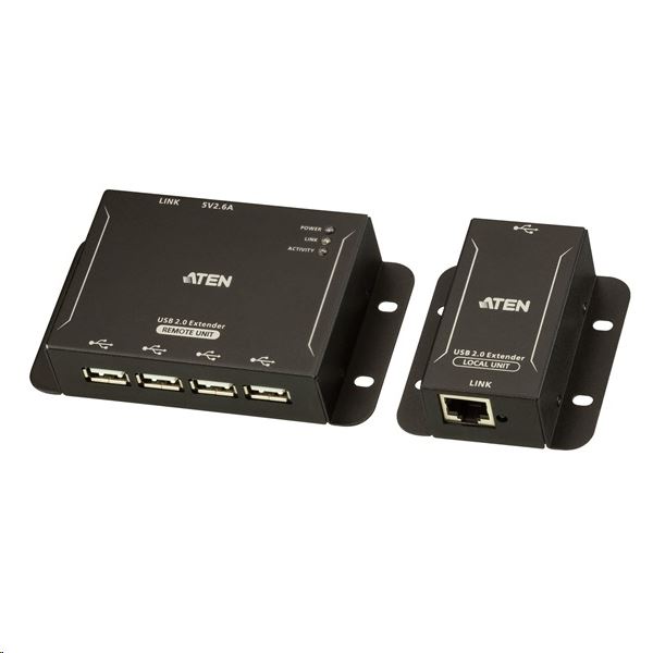 ATEN Extender 4-port USB 2.0 Cat 5 (50m-ig) (UCE3250-AT-G) ATEN Extender 4-port USB 2.0 Cat 5 (50m-ig) (UCE3250-AT-G)
