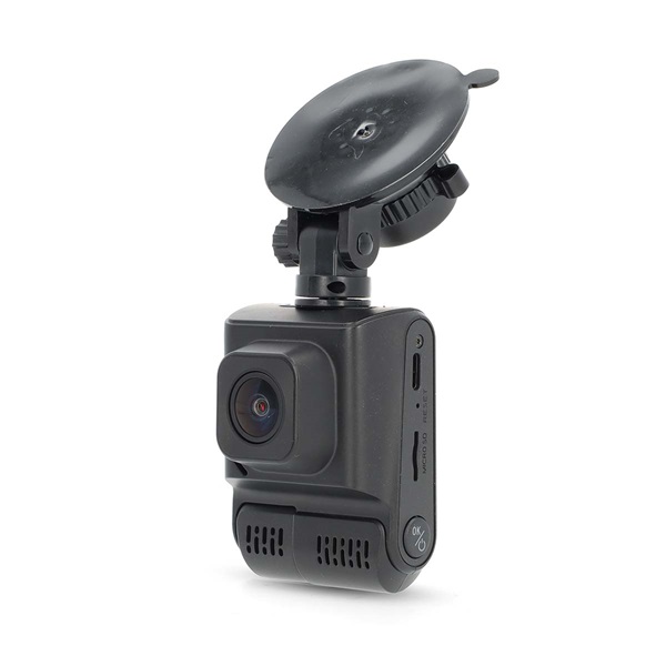 Nedis DCAM2024BK fedélzeti menetrögzítő kamera (dash cam), 4K@30fps, 12 MPixel, Wi-Fi, LCD, dupla kamera, GPS