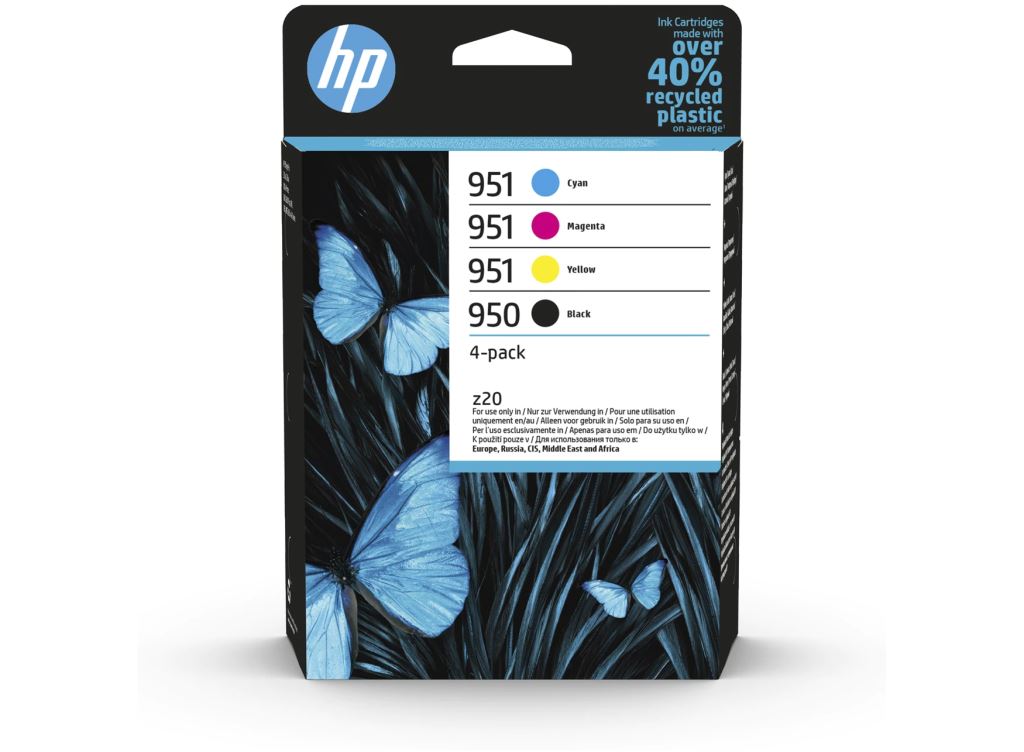 HP 950 fekete/951 cián/magenta/sárga tintapatron csomag (6ZC65AE) HP 950 fekete/951 cián/magenta/sárga tintapatron csomag (6ZC65AE)