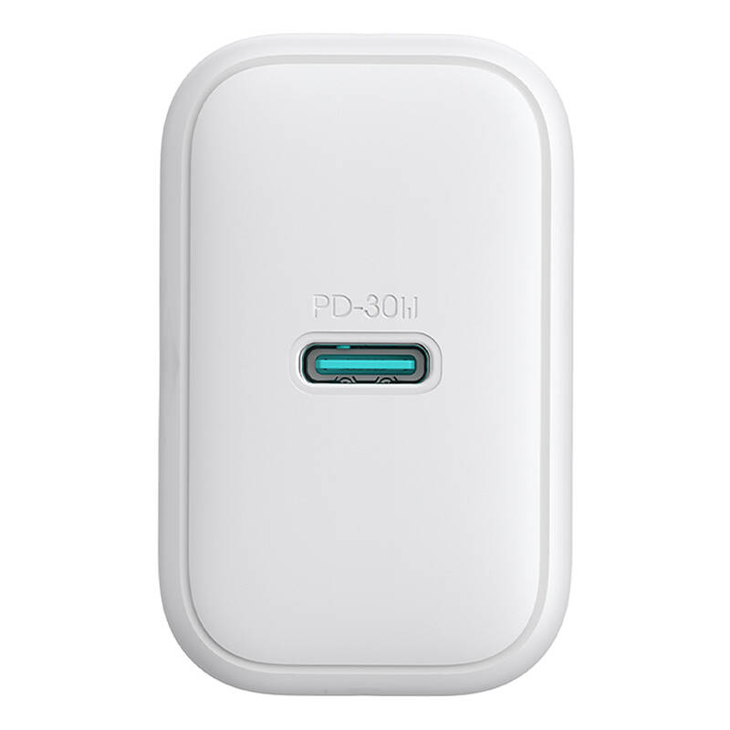 Joyroom  JR-TCF24 hálózati töltő USB-C + kábel 30W 1m Fehér