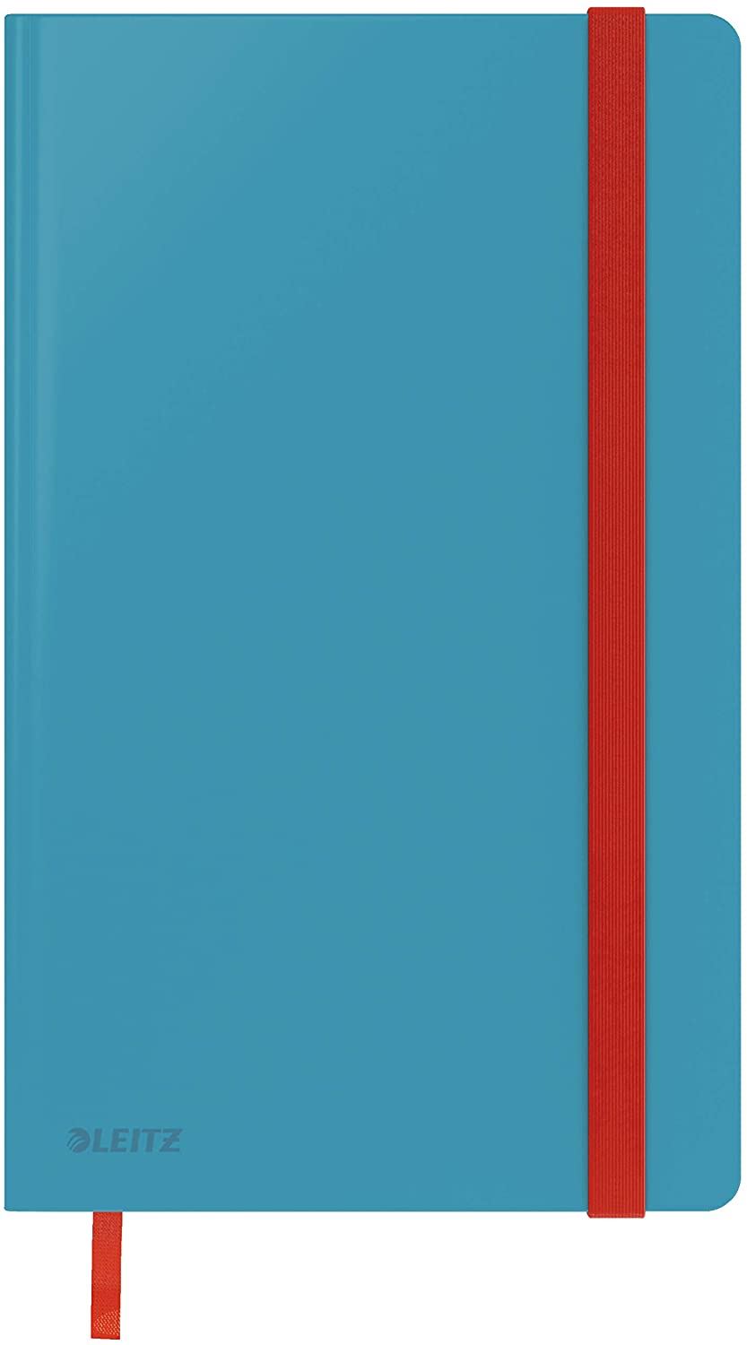 Leitz Cosy Soft Touch keményfedeles A5 jegyzetfüzet kockás, nyugodt kék (44540061)