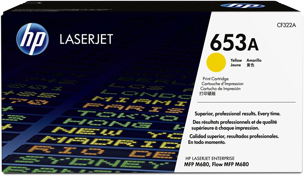 HP CF322A LaserJet tonerkazetta sárga (653A) HP CF322A LaserJet tonerkazetta sárga (653A)