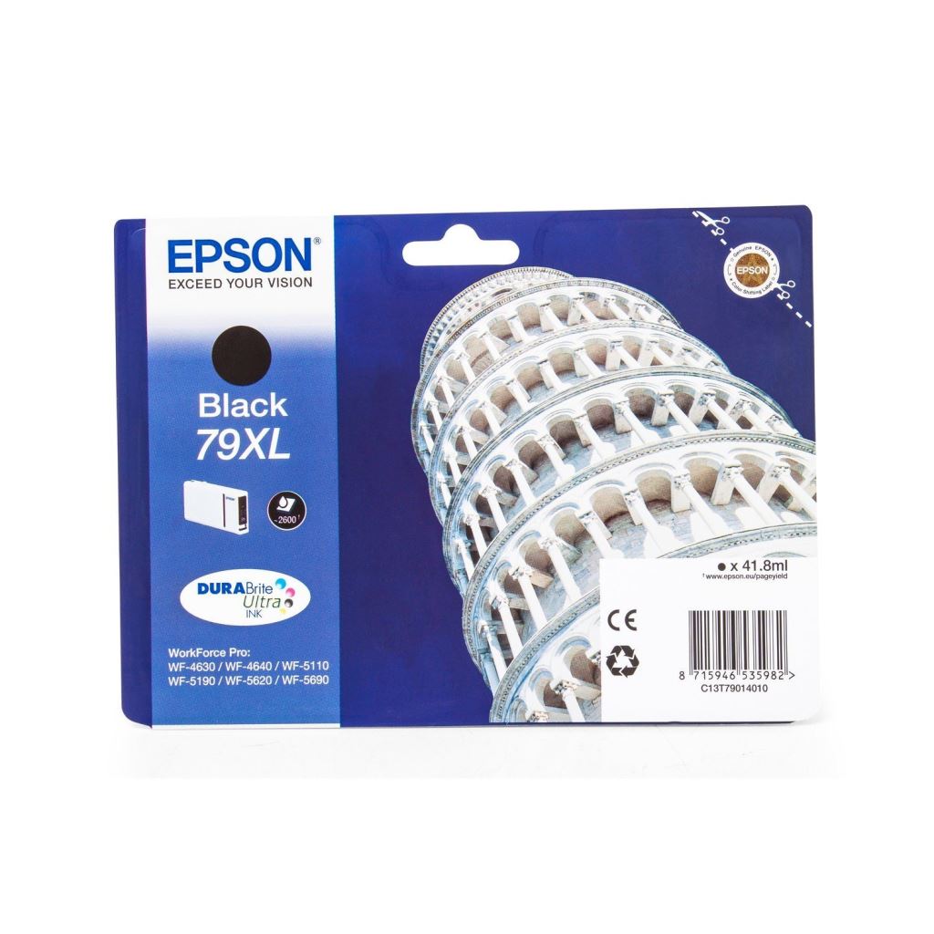 Epson 79XL DURABrite Ultra tintapatron fekete (C13T79014010) Epson 79XL DURABrite Ultra tintapatron fekete (C13T79014010)