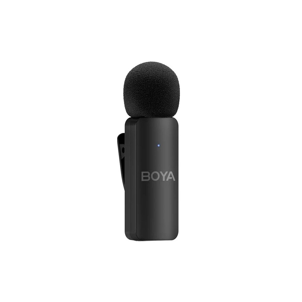 Boya BY-V4U - 2,4 GHz-es, négycsatornás vezeték nélküli mikrofon USB-C csatlakozóval