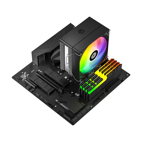 ID-Cooling   SE-214-XT V2 ARGB 27,7dB max. 98,54 m3/h  4pin  4 db heatpipe 12cm  PWM  A-RGB LED CPU Cooler