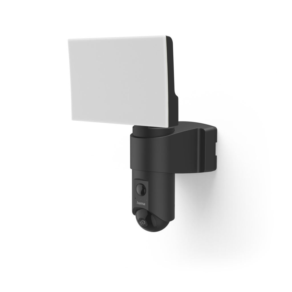 Hama 176614 WiFi IP kamera reflektorral fekete  