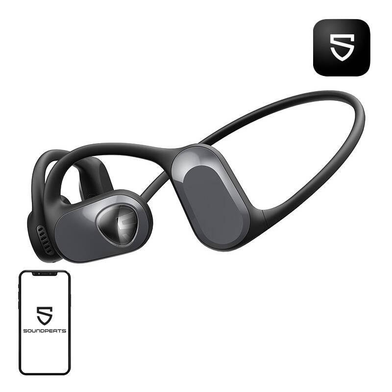 Soundpeats RunFree TWS fülhallgató Fekete 
