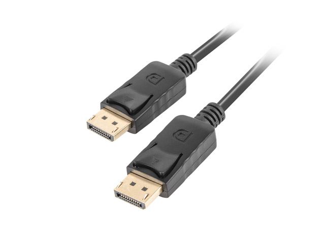 Lanberg DisplayPort kábel 3m fekete (CA-DPDP-10CC-0030-BK) Lanberg DisplayPort kábel 3m fekete (CA-DPDP-10CC-0030-BK)