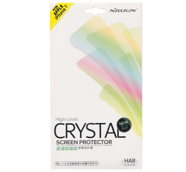 NILLKIN CRYSTAL képernyővédő fólia (ujjlenyomat mentes, NEM íves!) ÁTLÁTSZÓ [Apple iPhone SE 3 (2022)]