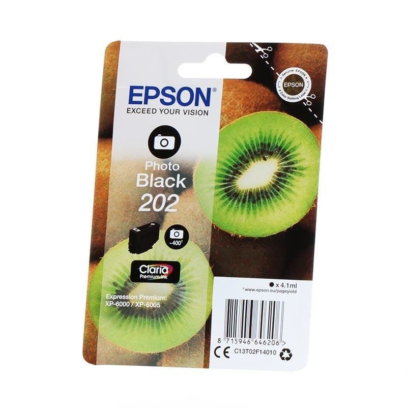 Epson 202 Claria Premium tintapatron fotó fekete (C13T02F14010) Epson 202 Claria Premium tintapatron fotó fekete (C13T02F14010)