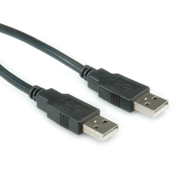 Roline USB A-A összekötő kábel 0.8m (11.02.8908-50) Roline USB A-A összekötő kábel 0.8m (11.02.8908-50)
