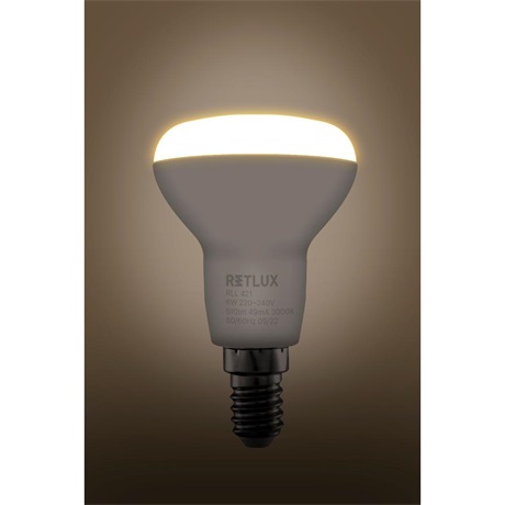 Retlux RLL 421 LED IZZÓ R50 E14 SPOT 6W WW