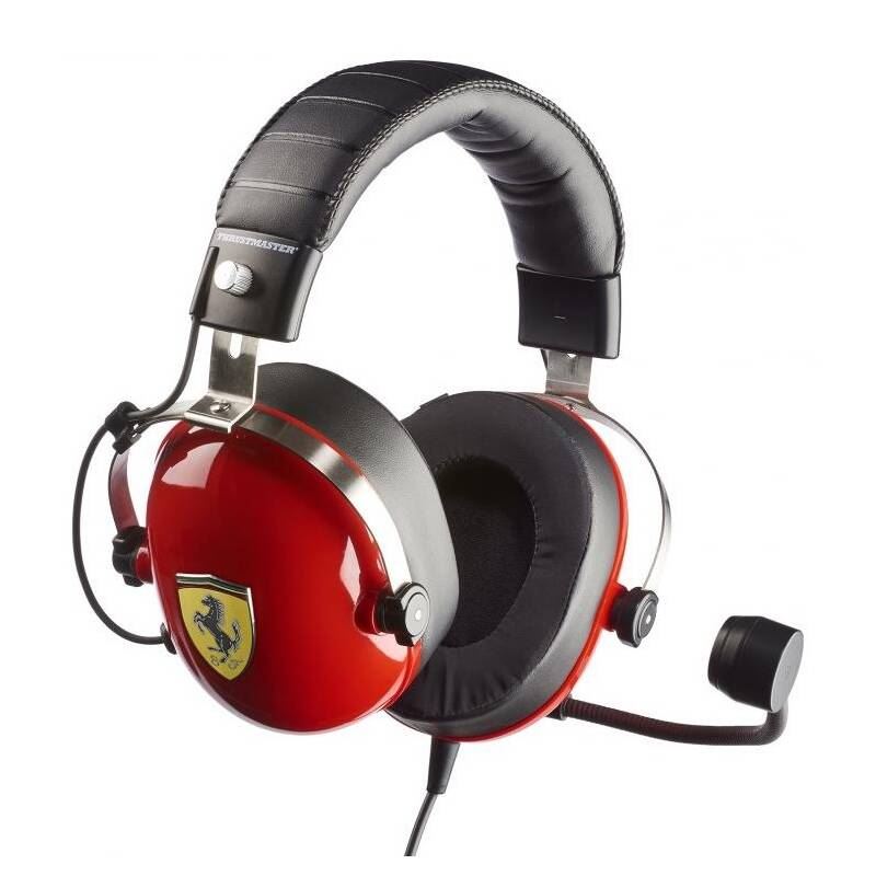 Thrustmaster T.Racing DTS Scuderia Ferrari Edition Headset fekete-piros (4060197) Thrustmaster T.Racing DTS Scuderia Ferrari Edition Headset fekete-piros (4060197)