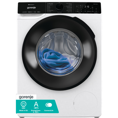 Gorenje WPNA14A3PWIFI Elöltöltős mosógép Fehér/Fekete - 10 kg, A Energiaosztály