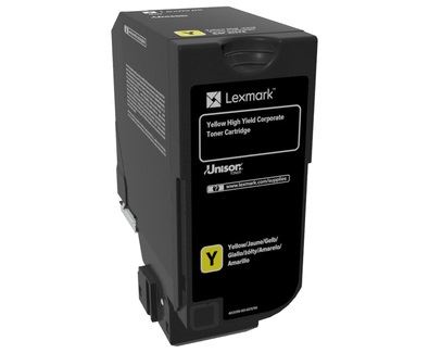 Lexmark CX725 nagy kapacitású tonerkazetta sárga (16K) (84C2HYE) Lexmark CX725 nagy kapacitású tonerkazetta sárga (16K) (84C2HYE)
