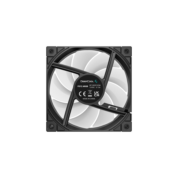 DeepCool 12cm  FD12 ARGB 3in1 27,6dB Cooler 