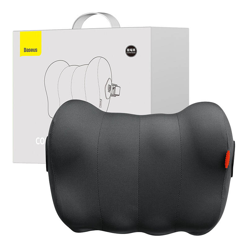 Silk Car Headrest Pillow Baseus ComfortRide Series (black) Silk Car Headrest Pillow Baseus ComfortRide Series (black)