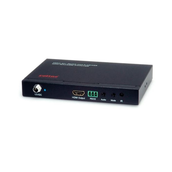 Roline Multi-Viewer 4x1 HDMI, 1080p@60Hz. Quad, Seamless (14.01.3569-5)