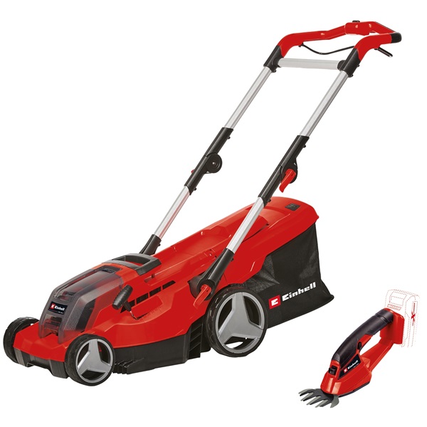 Einhell GE-CM 36/37 Li Set (2x3,0Ah) akkus fűnyíró szett (3413173) Einhell GE-CM 36/37 Li Set (2x3,0Ah) akkus fűnyíró szett (3413173)