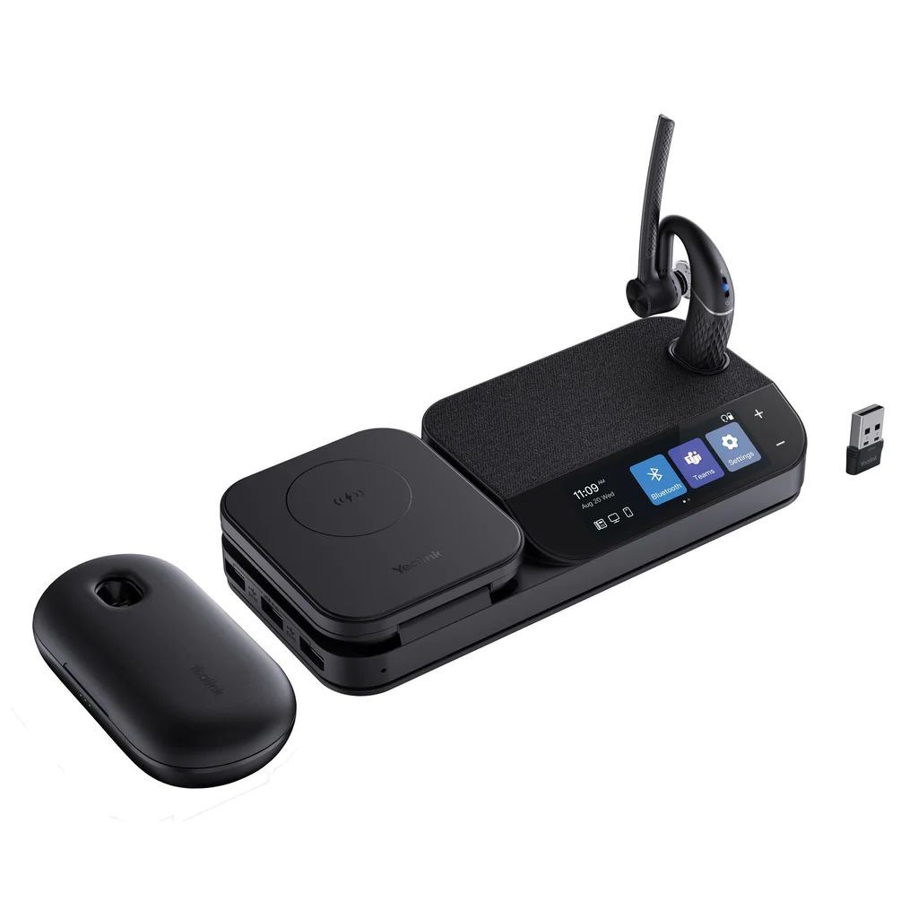 Yealink BH71 Workstation Pro Bluetooth Headset Fekete