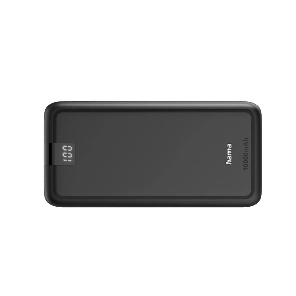 Hama Performance 10000mAh Powerbank Fekete