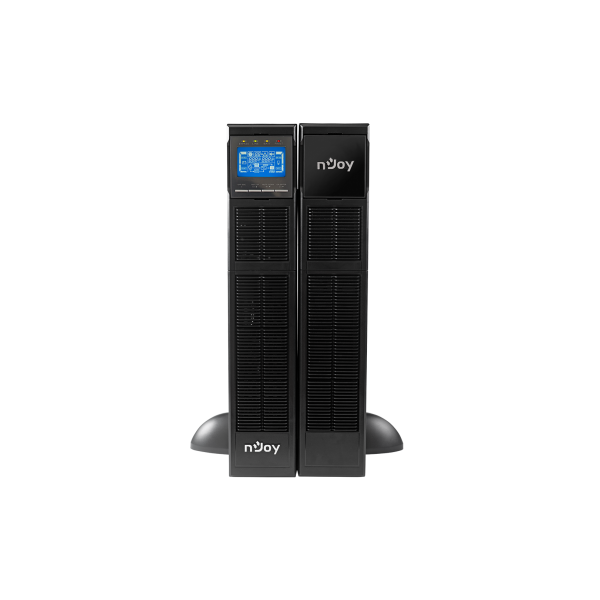 NJOY PWUP-OL06KBA-AZ01B 6000VA  Balder 6000  On-line LCD kijelző 2U rack Szünetmentes