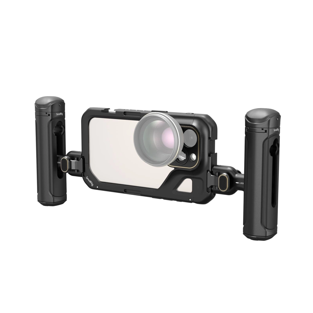 SMALLRIG Mobile Video Kit (Dual Handheld) for iPhone 15 Pro 4397