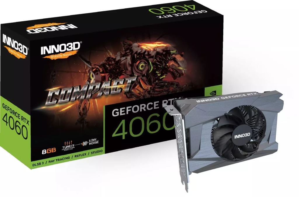 Inno3D GeForce RTX 4060 8GB Compact videokártya  