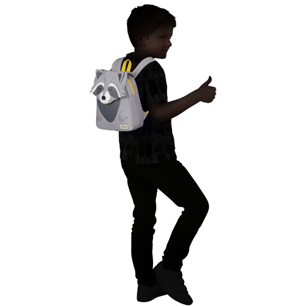 Samsonite Happy Sammies Eco Backpack S Raccoon Remy