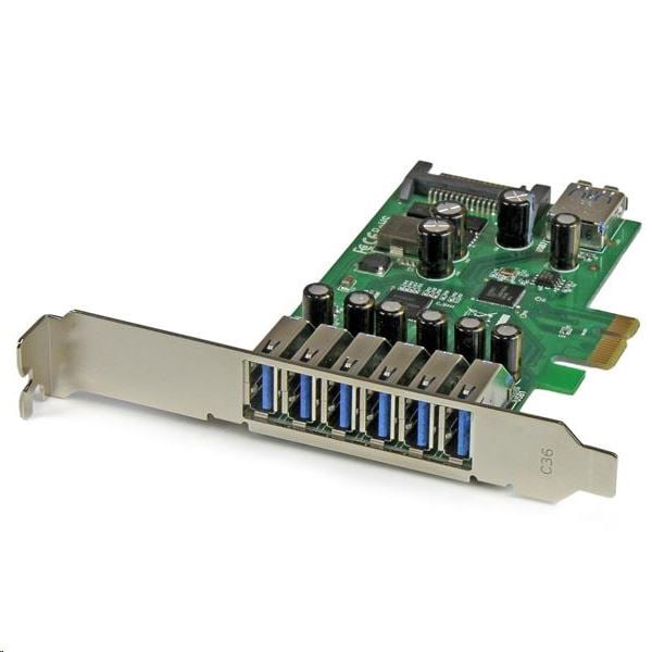 StarTech.com 7x USB 3.0 bővítő kártya PCIe (PEXUSB3S7) StarTech.com 7x USB 3.0 bővítő kártya PCIe (PEXUSB3S7)