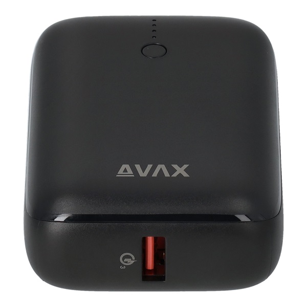 Avax PB105B Mini 10000mAh fekete powerbank