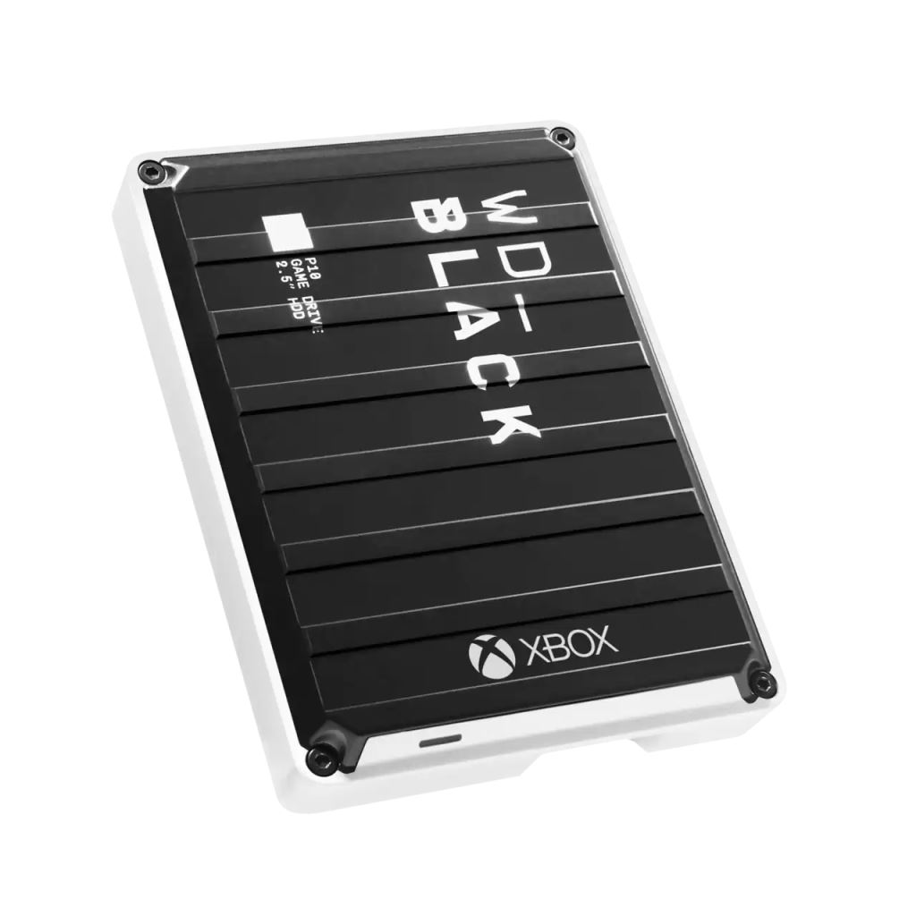 4TB WD 2.5" P10 Game Drive for Xbox külső winchester fekete-ezüst (WDBA5G0040BBK)