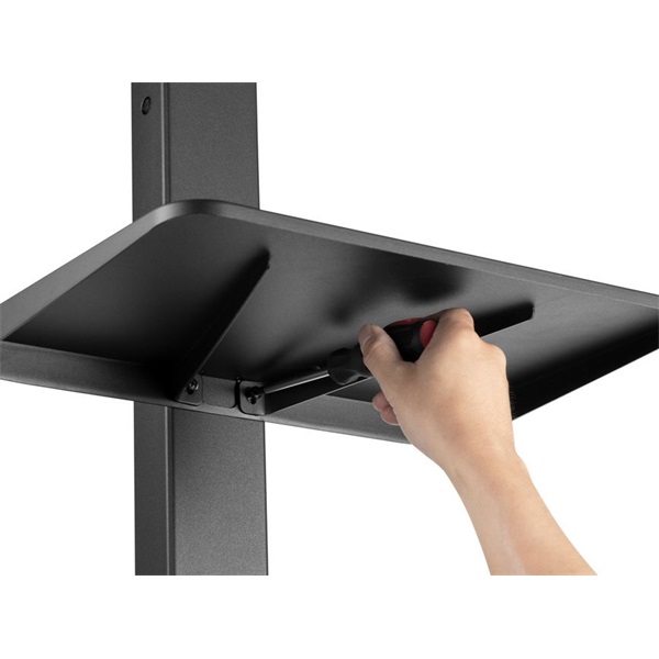 Equip   650613  37"-75" álló forgatható állítható magasság Max.:40kg TV állvány fekete 